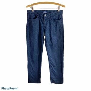 Gant Paisley Print Blue Jeans Sz 28 Women’s Denim Ankle Cropped